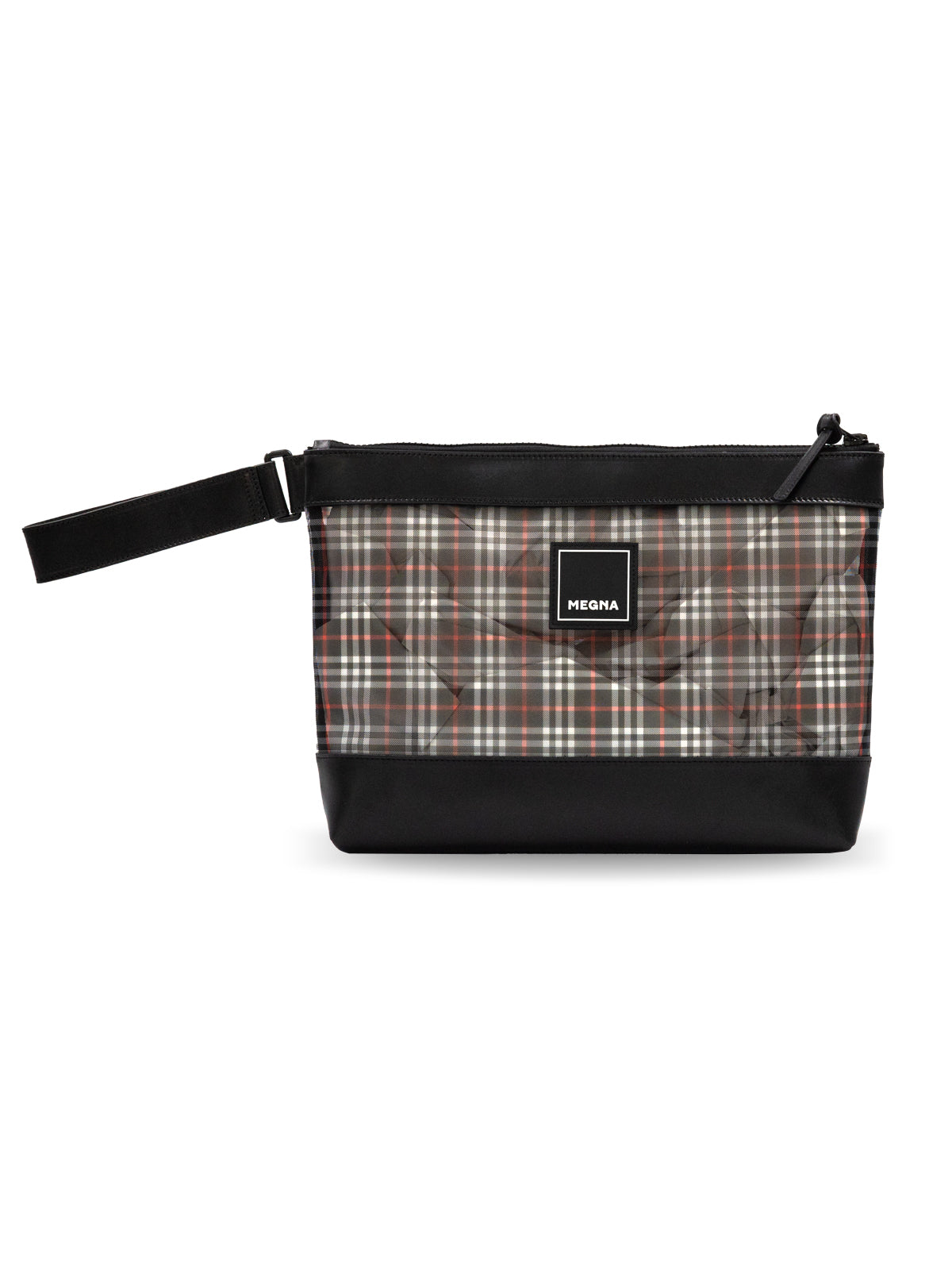 Alexa Clutch • Mesh Plaid
