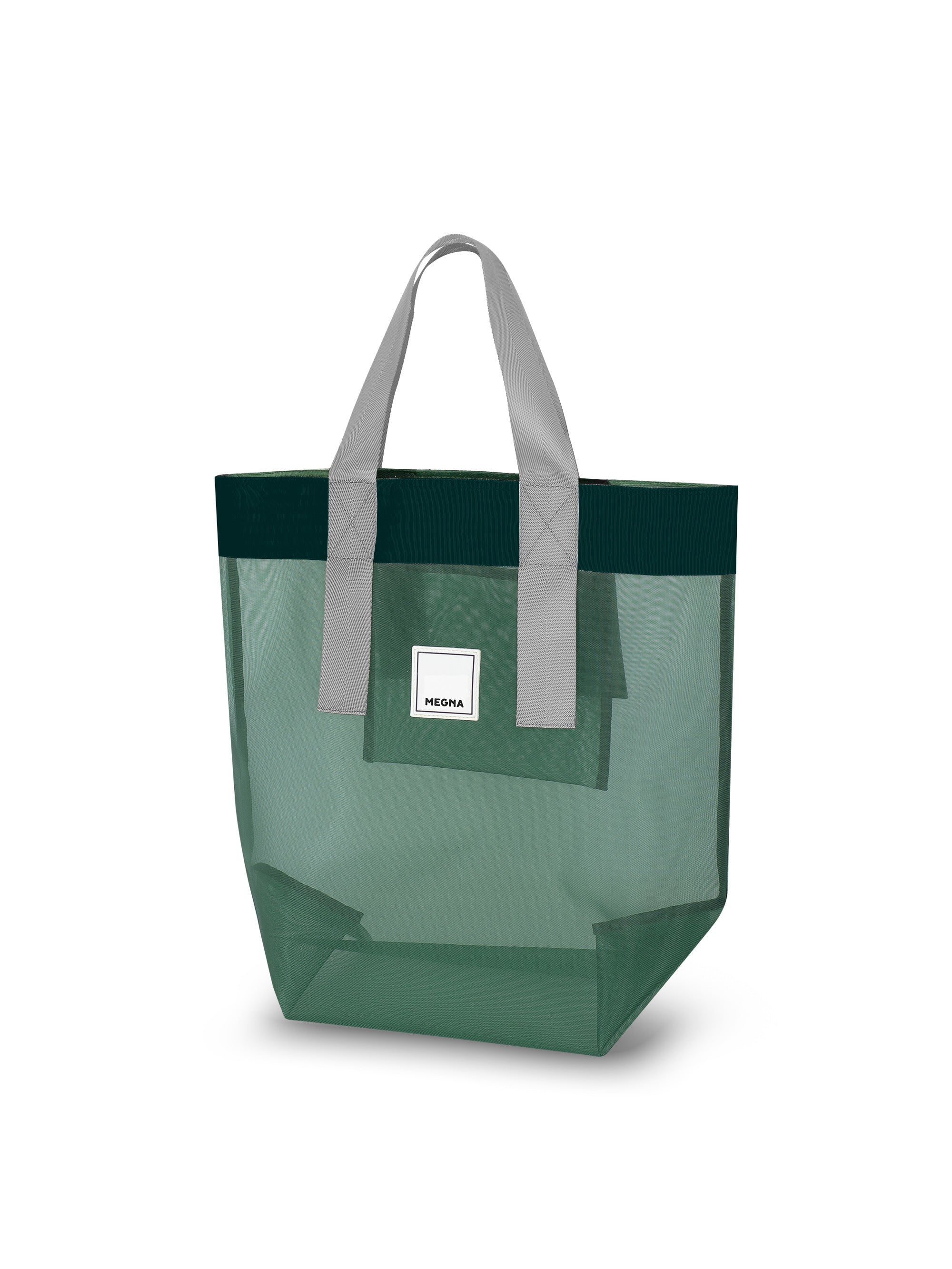 Grace Beach Bag • Vertical • Green on Green