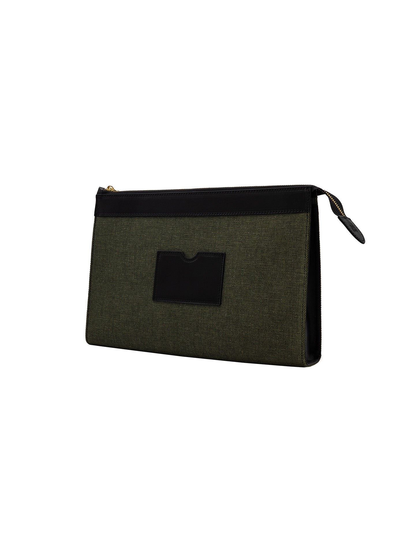 Luna Clutch • Medium • Green Canvas