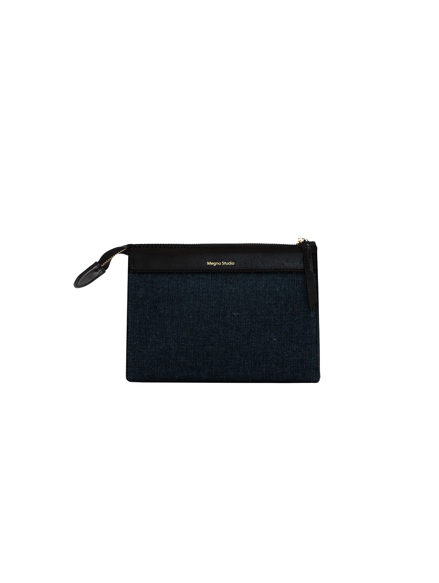 Luna Clutch • Mini • Blue Canvas
