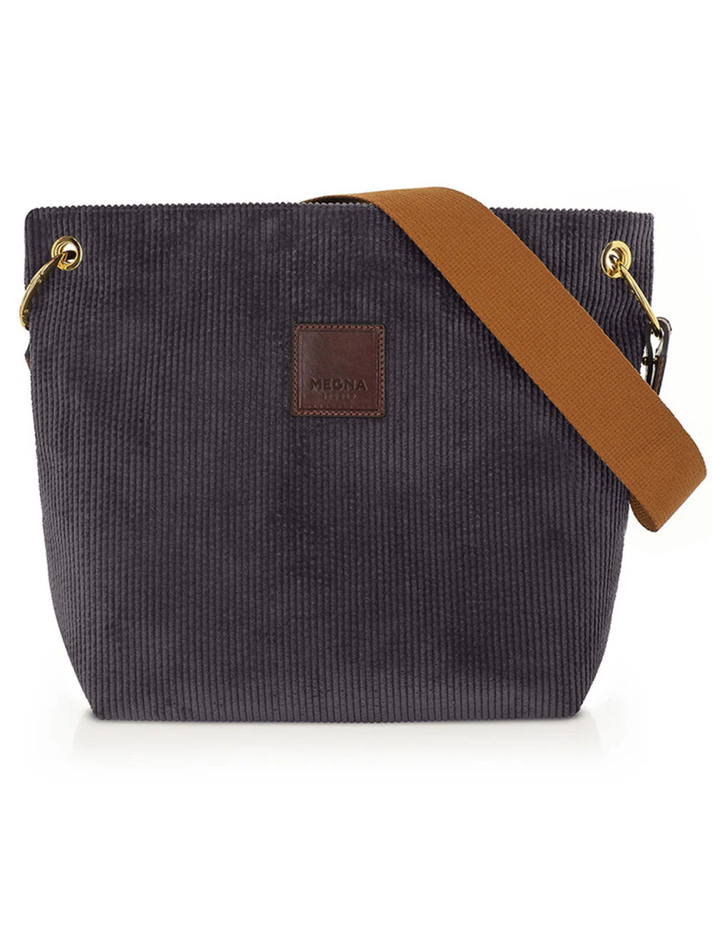 SANDRA BUCKET BAG • LARGE • ANTHRACITE CORDUROY