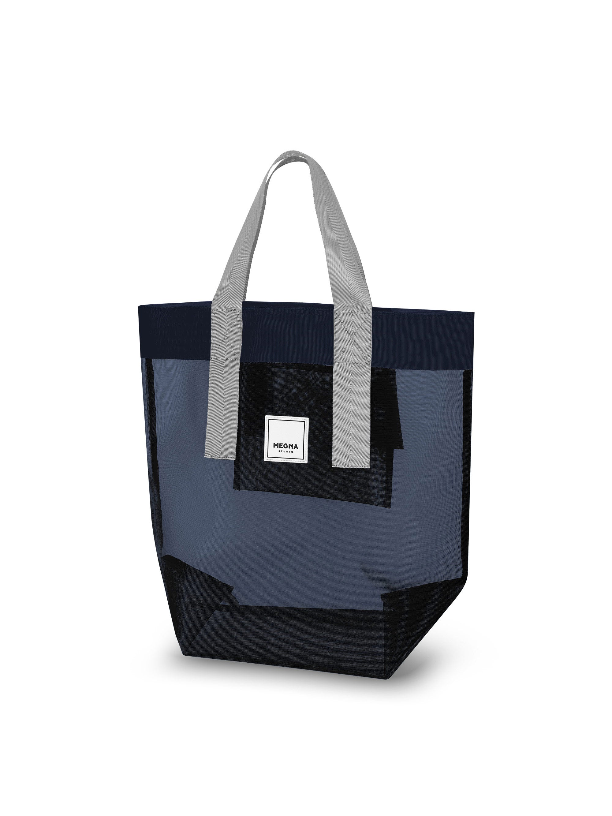 Grace Beach Bag • Vertical • Blue on Blue