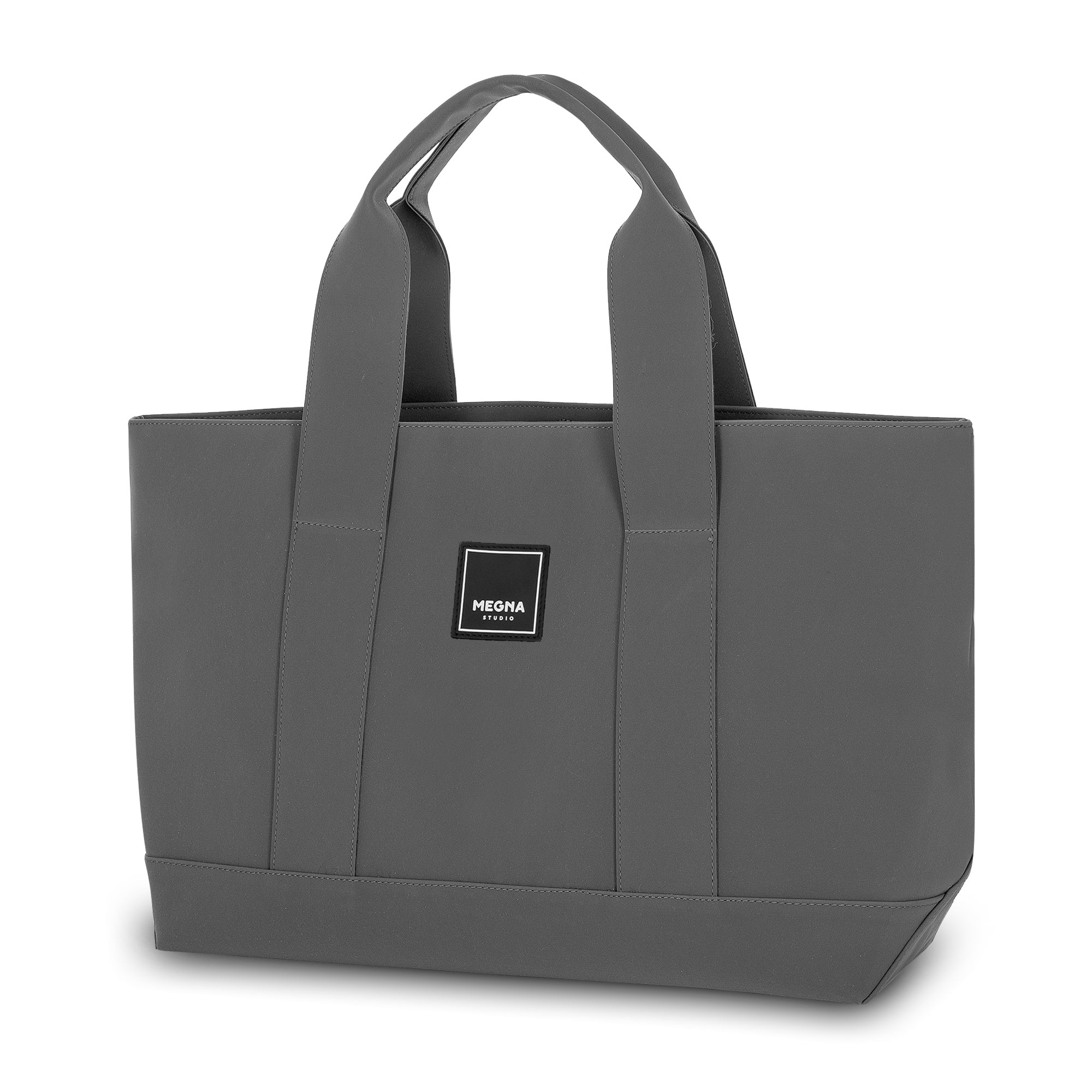 Large Cora Shoulder Bag • Matte Grey