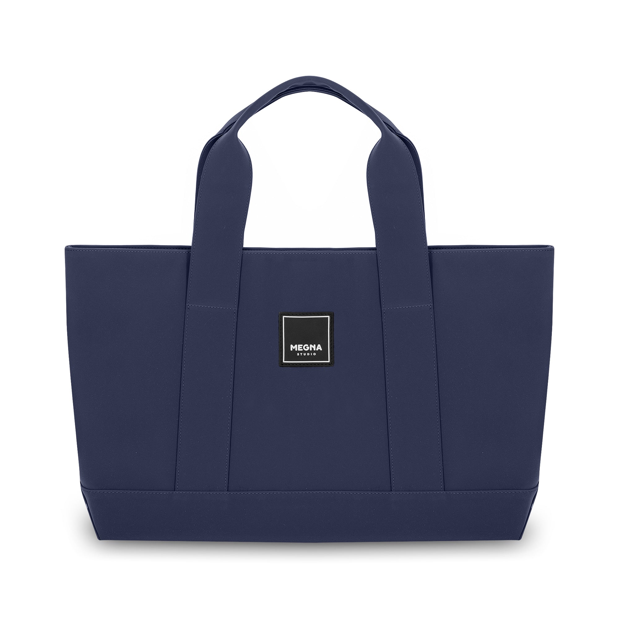 Large Cora Shoulder Bag • Matte Mineral Blue