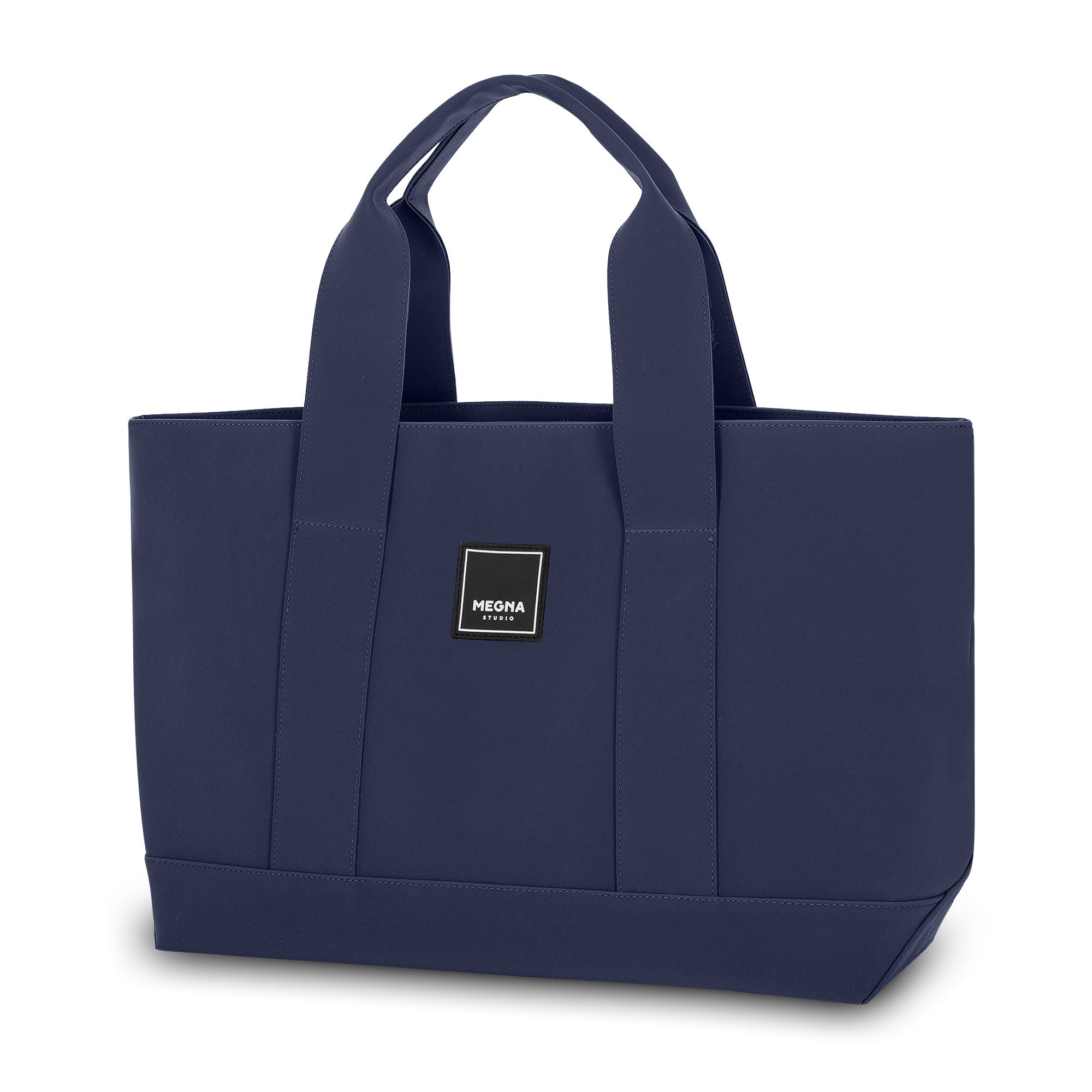 Large Cora Shoulder Bag • Matte Mineral Blue