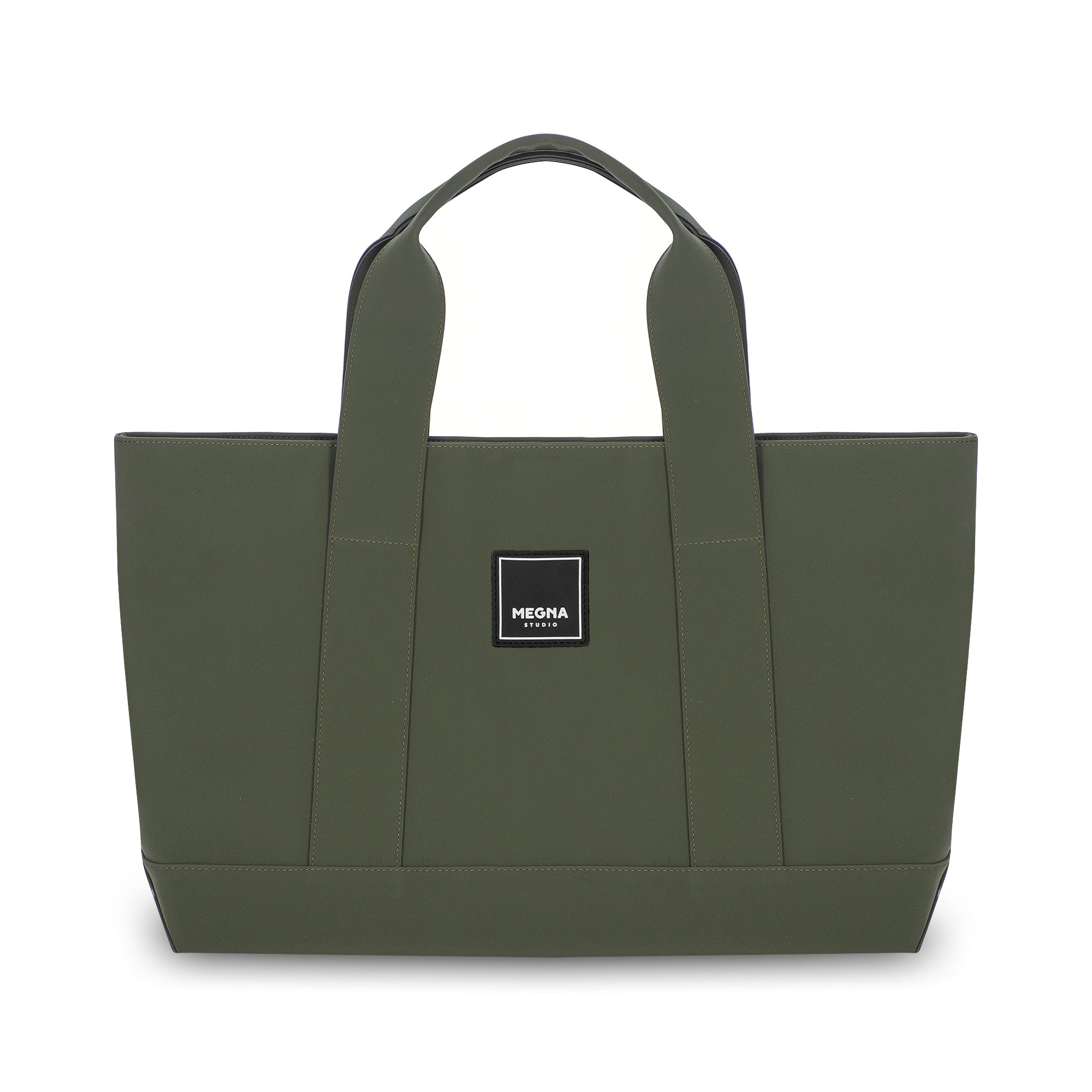 Large Cora Shoulder Bag • Matte Petrol Green