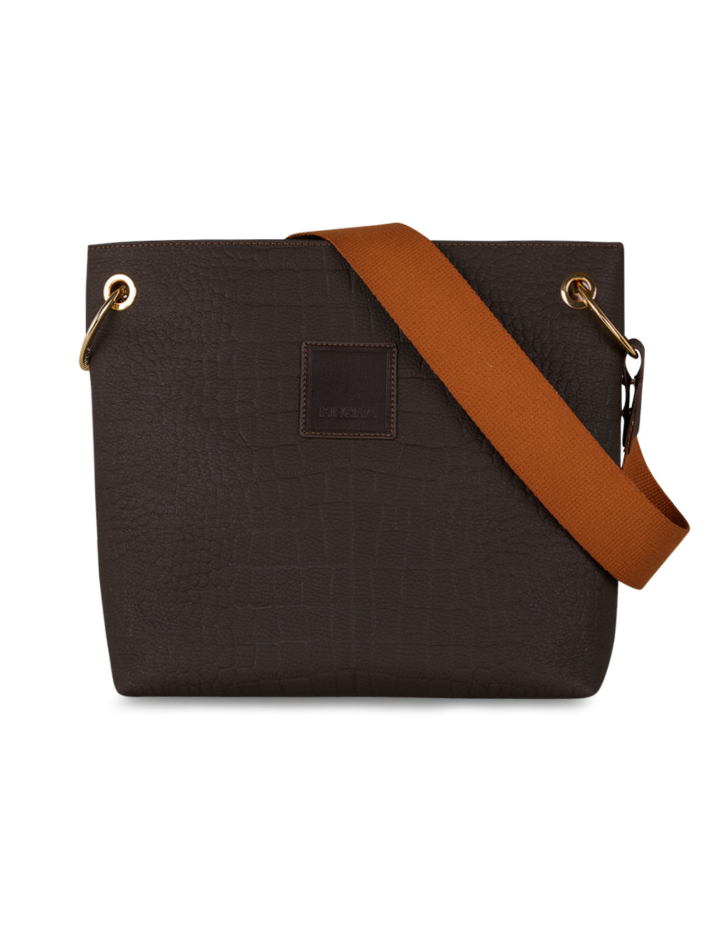 SANDRA BUCKET BAG • MEDIUM • CHOCOLATE