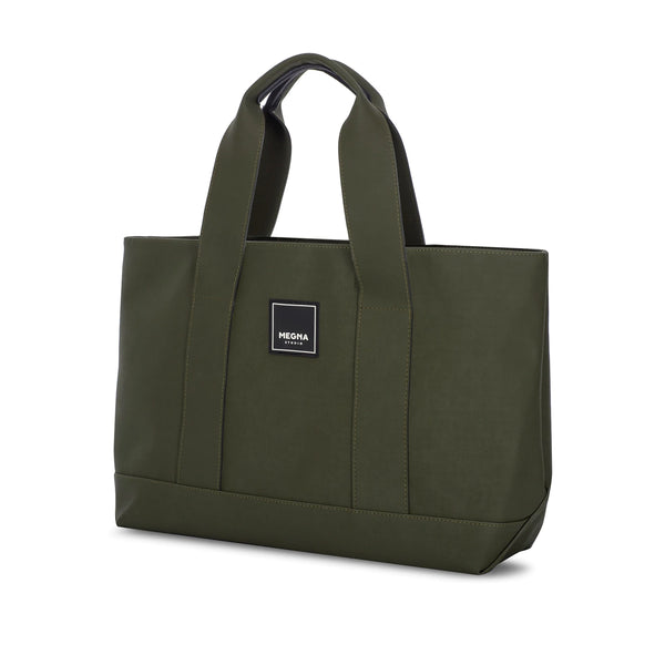 Medium Cora Shoulder Bag • Sanded Olive Green