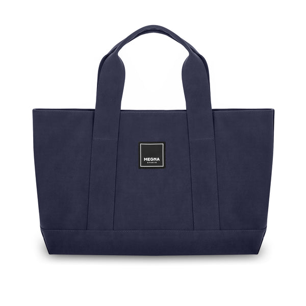 Large Cora Shoulder Bag • Sanded Navy Blue