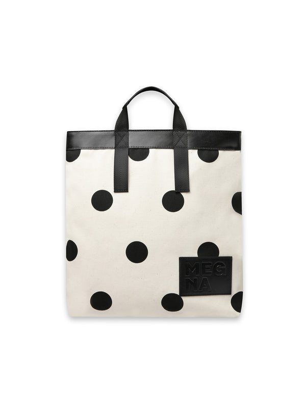 Alexa Shopper Bag • Dot Dot White