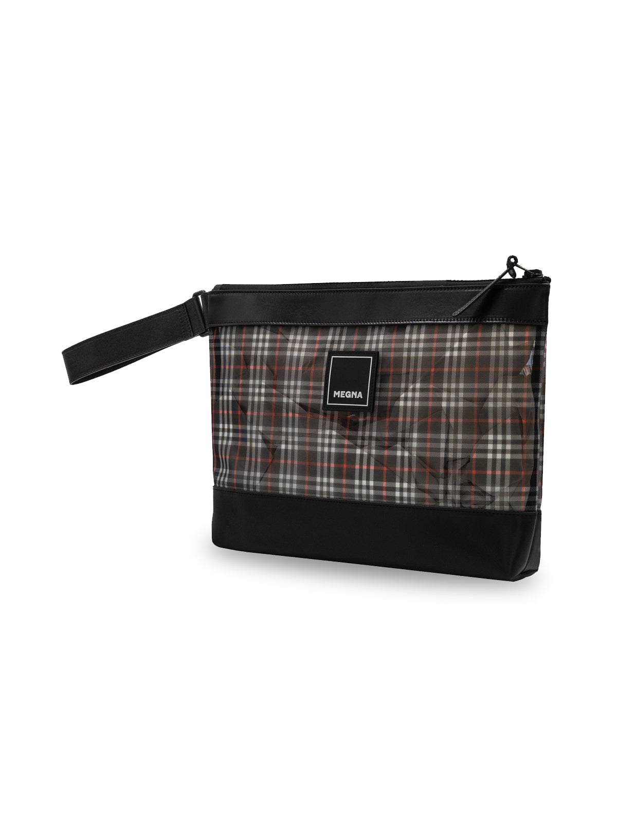 Alexa Clutch • Mesh Plaid