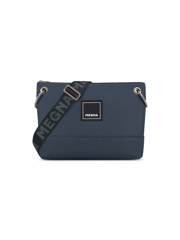 YOKO BAG • LEATHER ALL BLUE