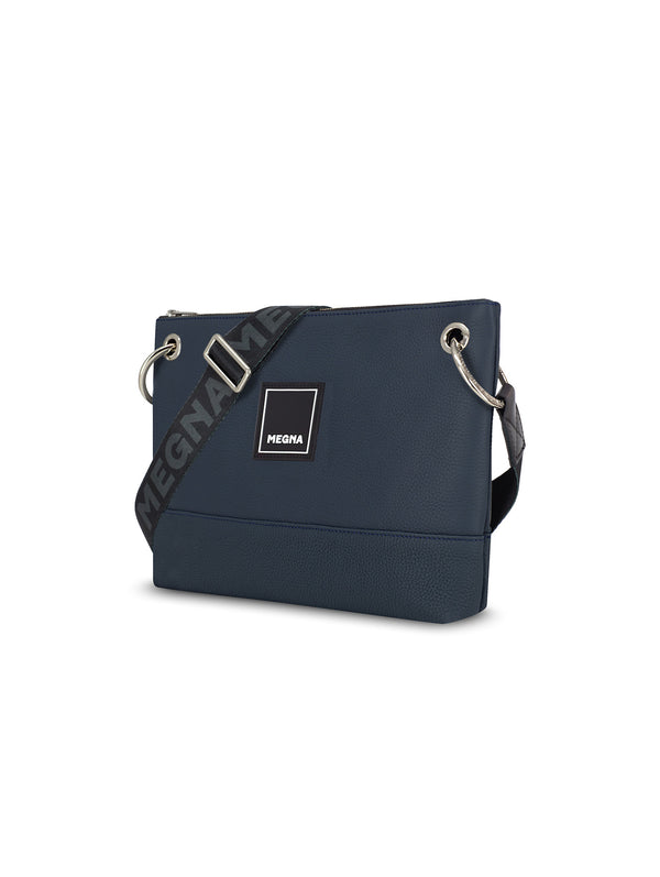 YOKO BAG • LEATHER ALL BLUE