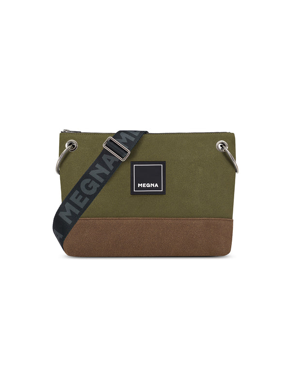 YOKO BAG • BROWN & GREEN