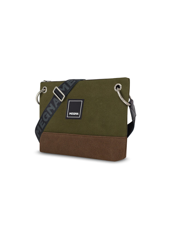 YOKO BAG • BROWN & GREEN