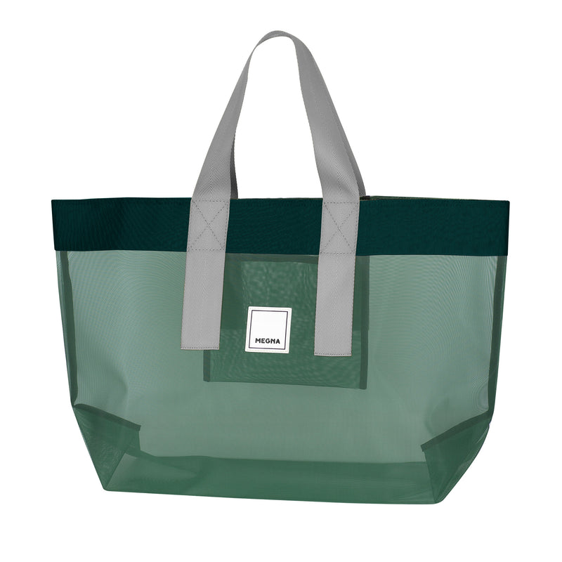 Grace Beach Bag • Horizontal • Green on Green