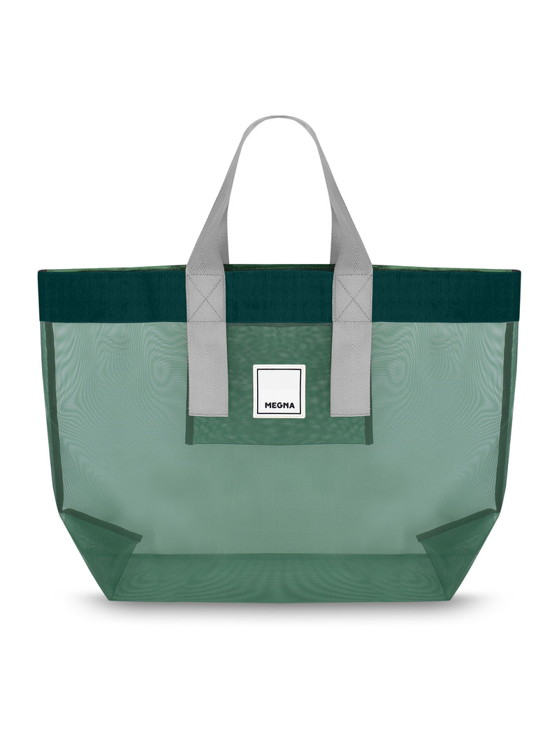 Grace Beach Bag • Horizontal • Green on Green