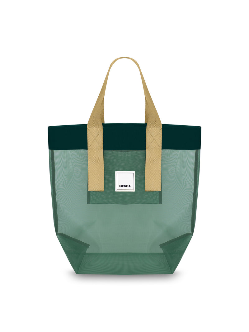 Grace Beach Bag • Vertical • Green on Green