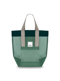 Grace Beach Bag • Vertical • Green on Green