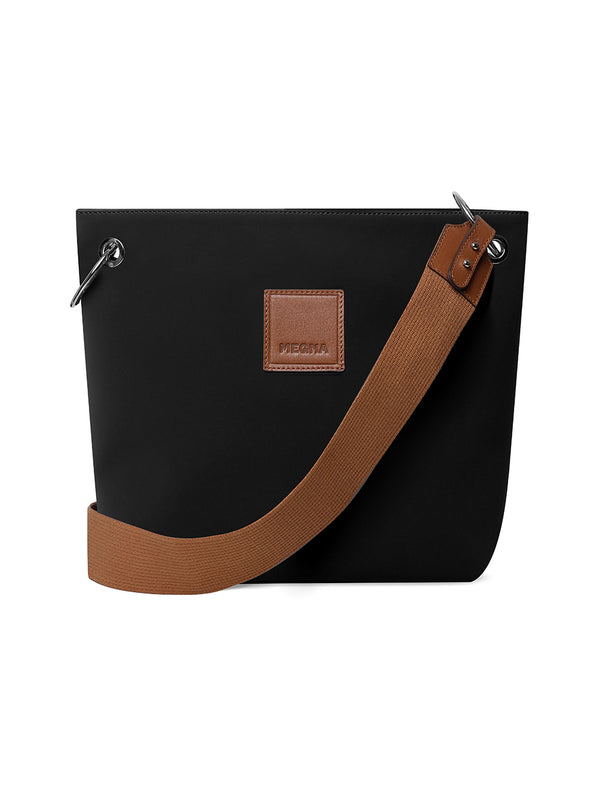 Medium Cora Bucket Bag • Black