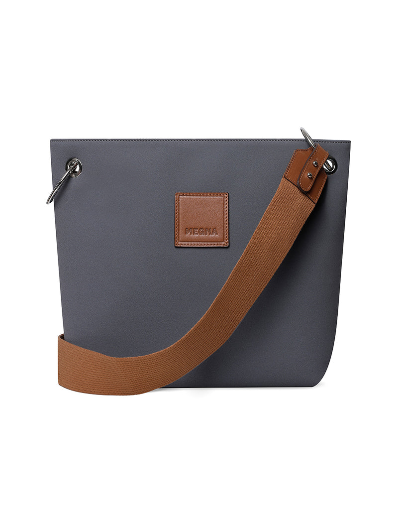 Medium Cora Bucket Bag • Sanded Grey