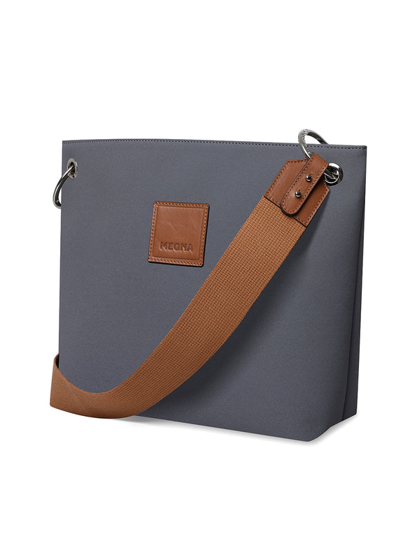 Medium Cora Bucket Bag • Sanded Grey