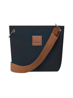 Medium Cora Bucket Bag • Sanded Navy Blue