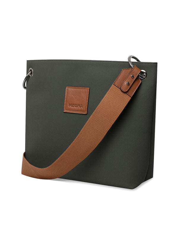 Medium Cora Bucket Bag • Sanded Olive Green
