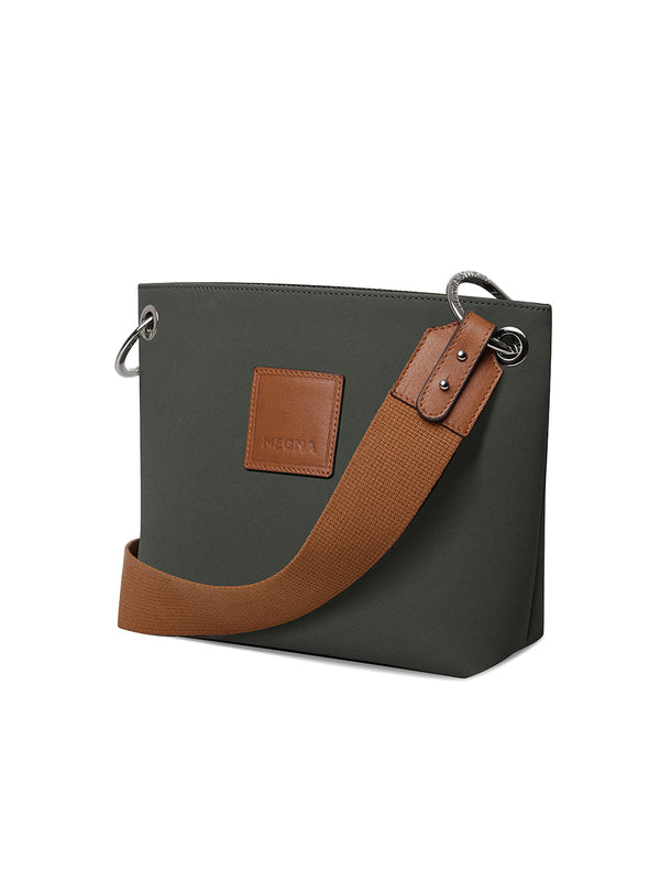 Mini Cora Bucket Bag • Sanded Olive Green