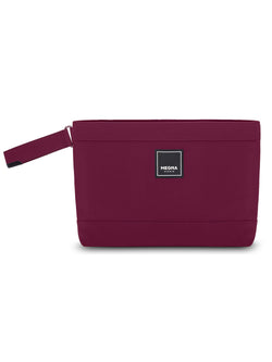 Cora Clutch • Matte Wine Red