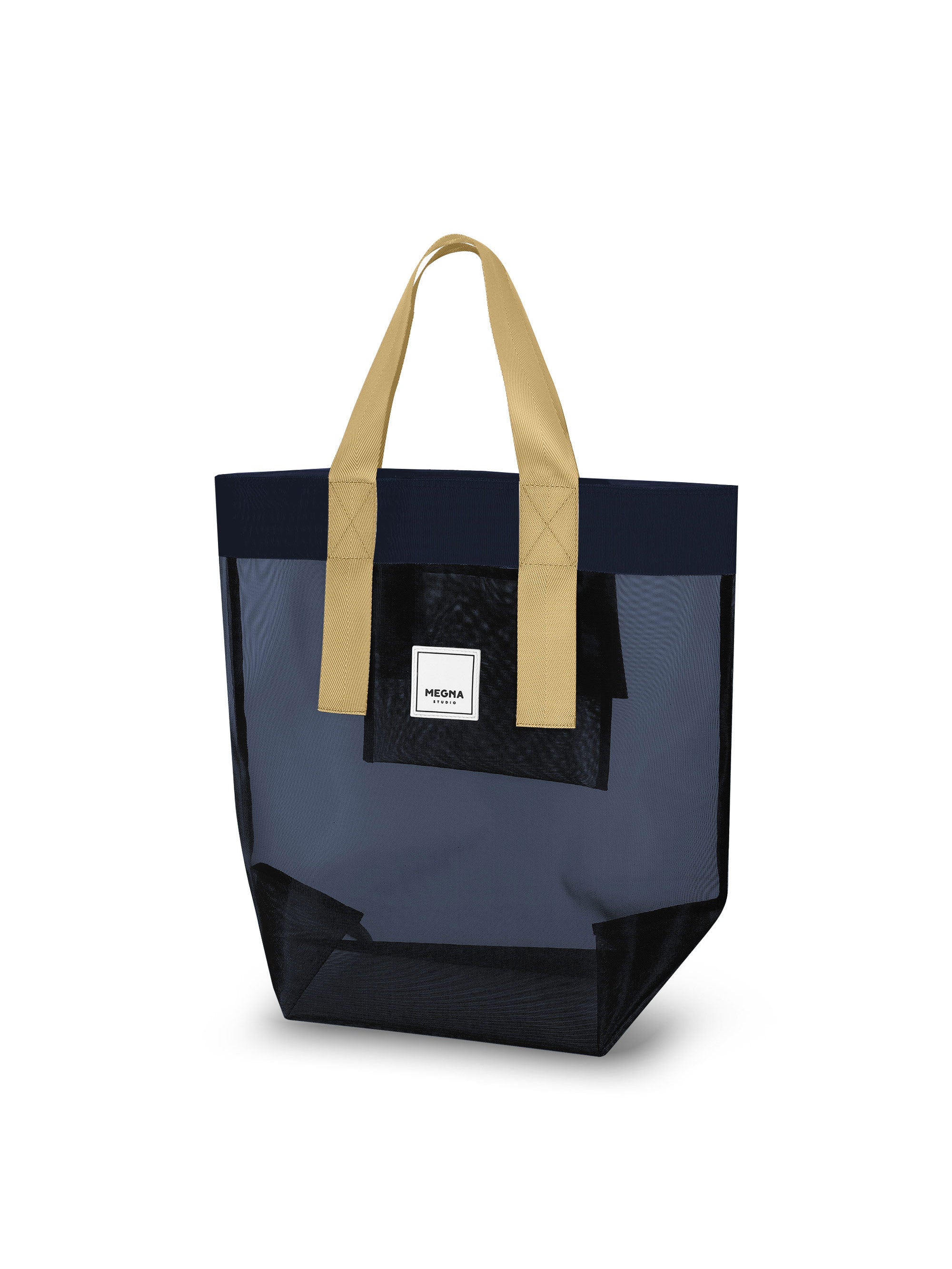 Grace Beach Bag • Vertical • Blue on Blue