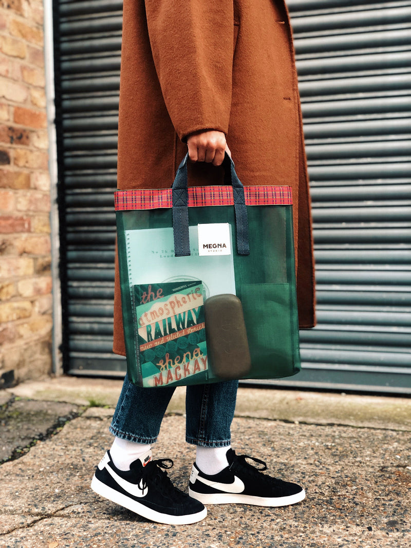 Irena Shopper Tote • Green