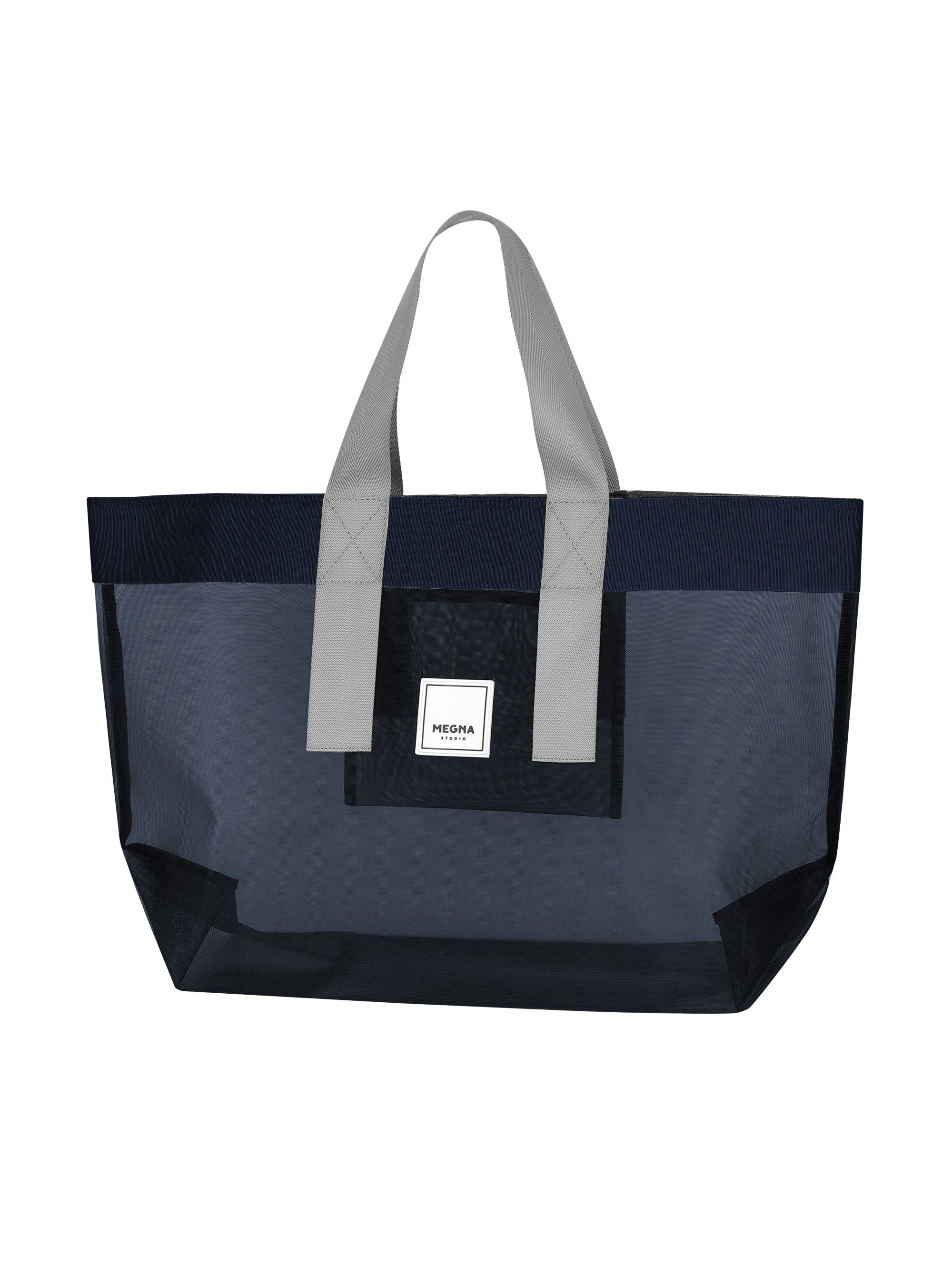 Grace Beach Bag • Horizontal • Blue on Blue