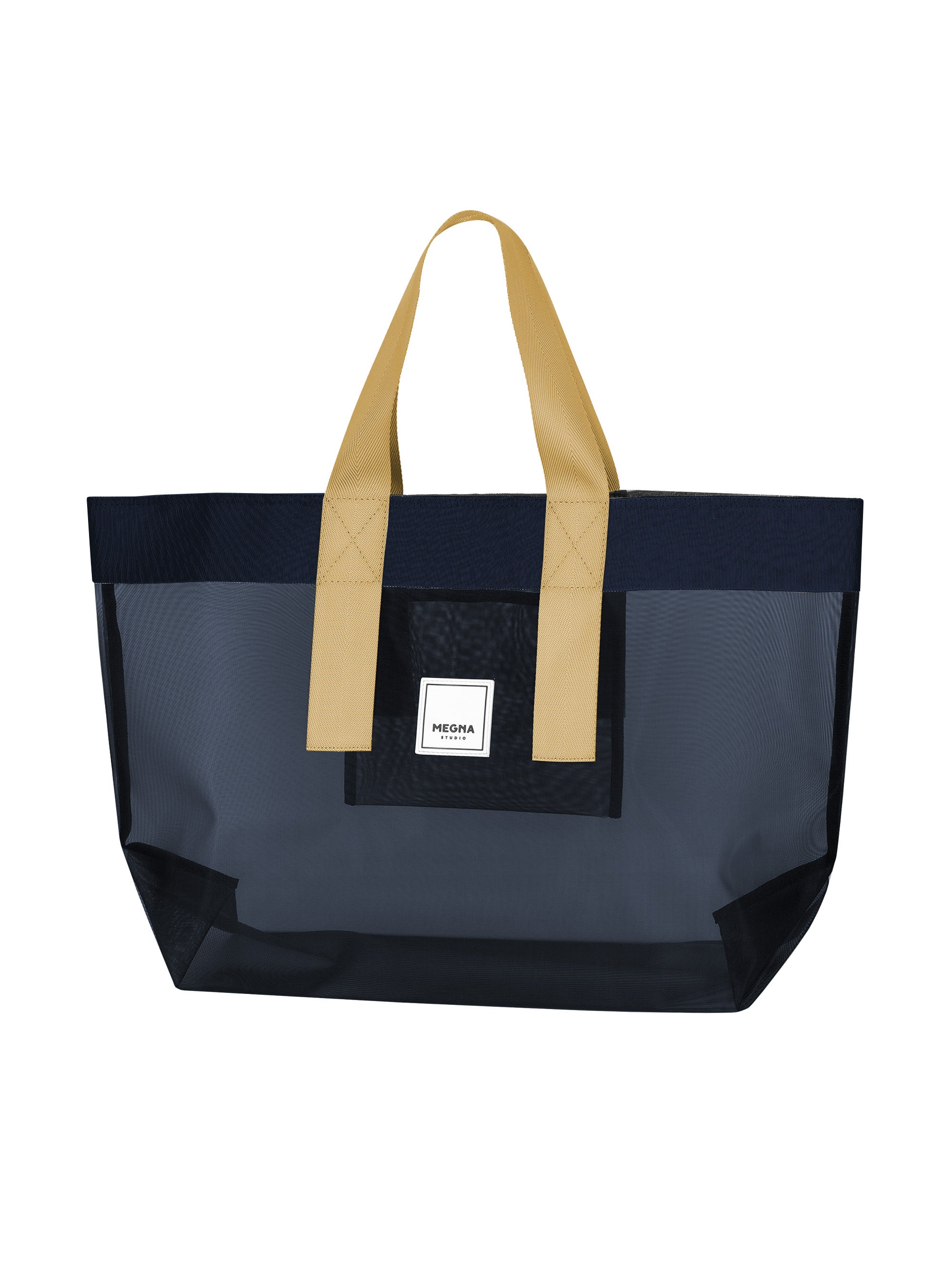 Grace Beach Bag • Horizontal • Blue on Blue