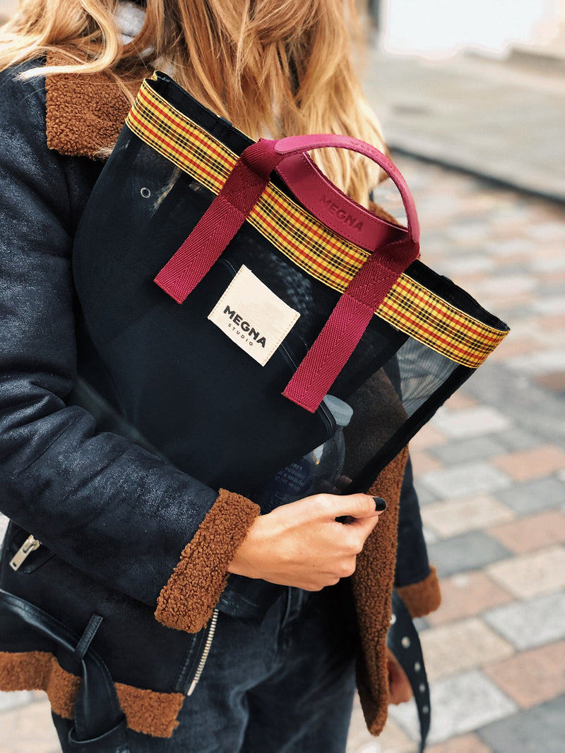 Irena Shopper Tote • Black