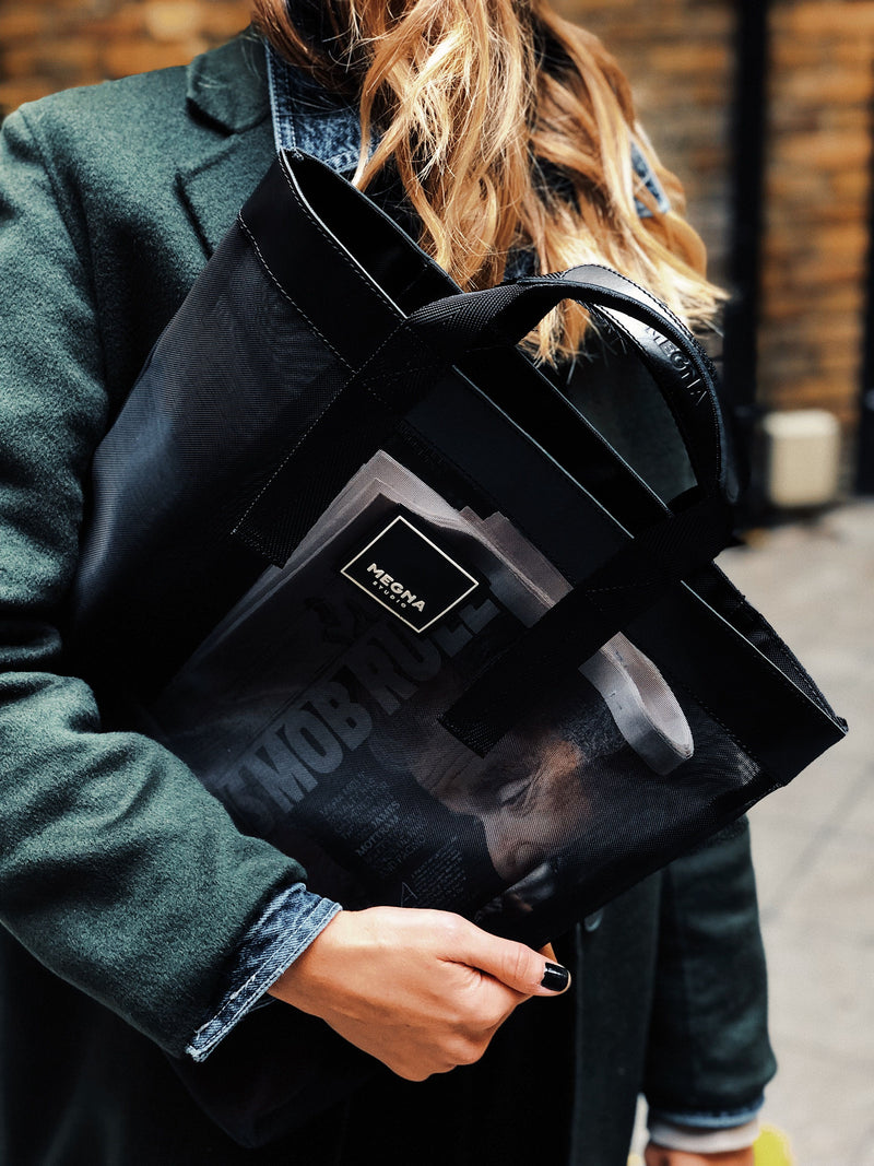Alexa Shopper Bag • Black
