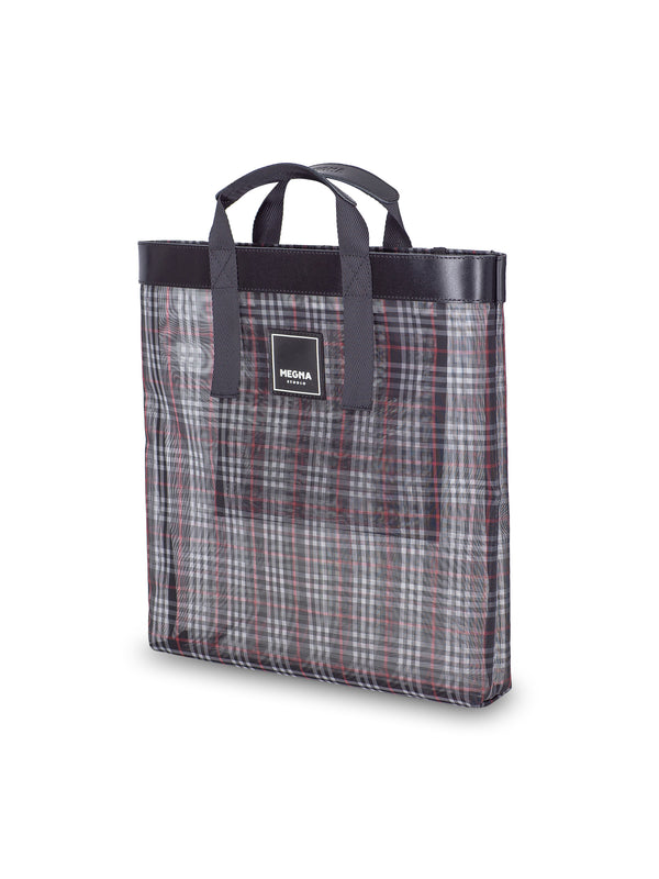 Alexa Shopper Bag • Plaid