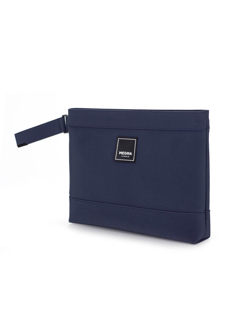 Cora Clutch • Matte Mineral Blue