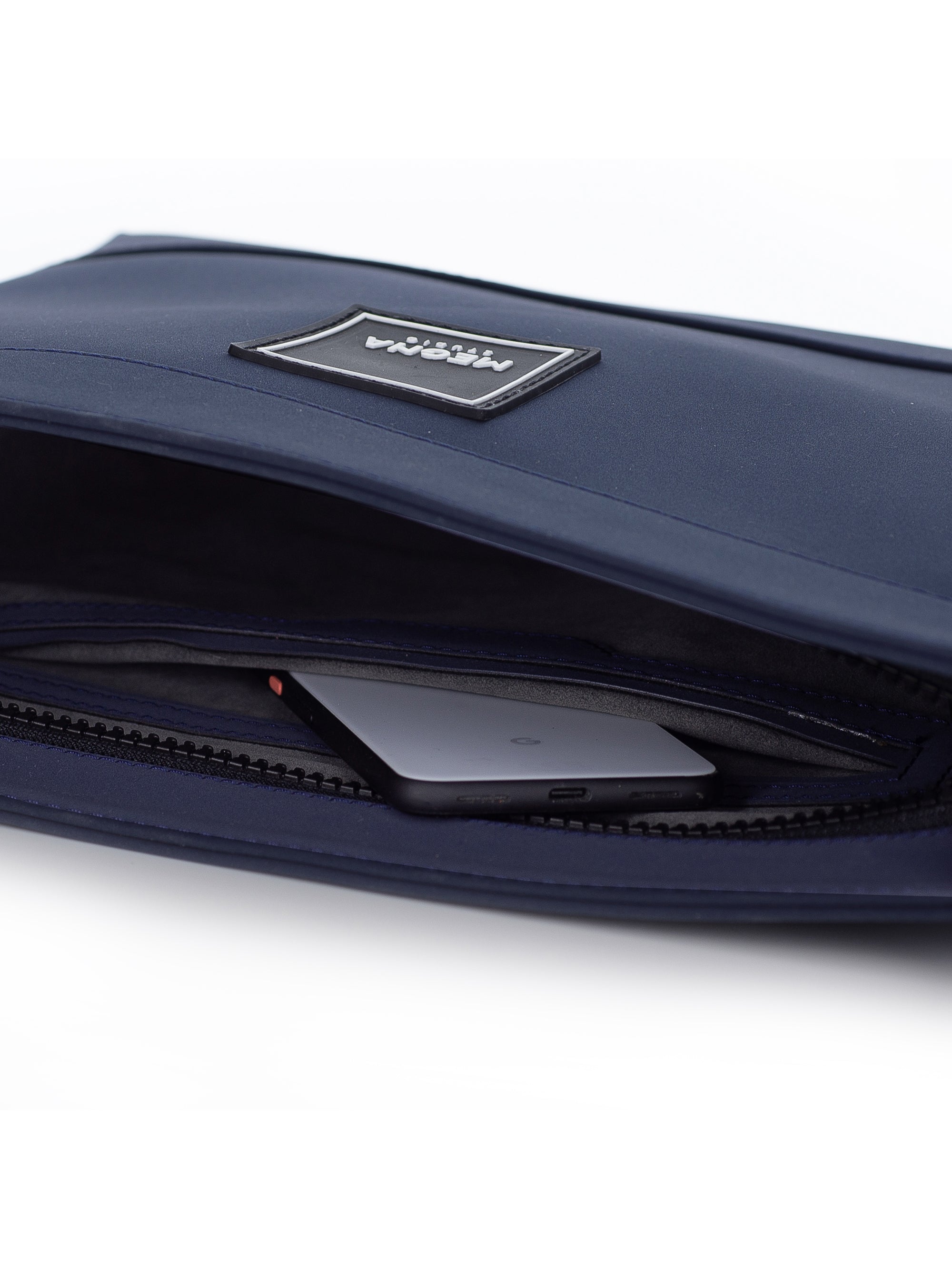 Cora Clutch • Matte Mineral Blue