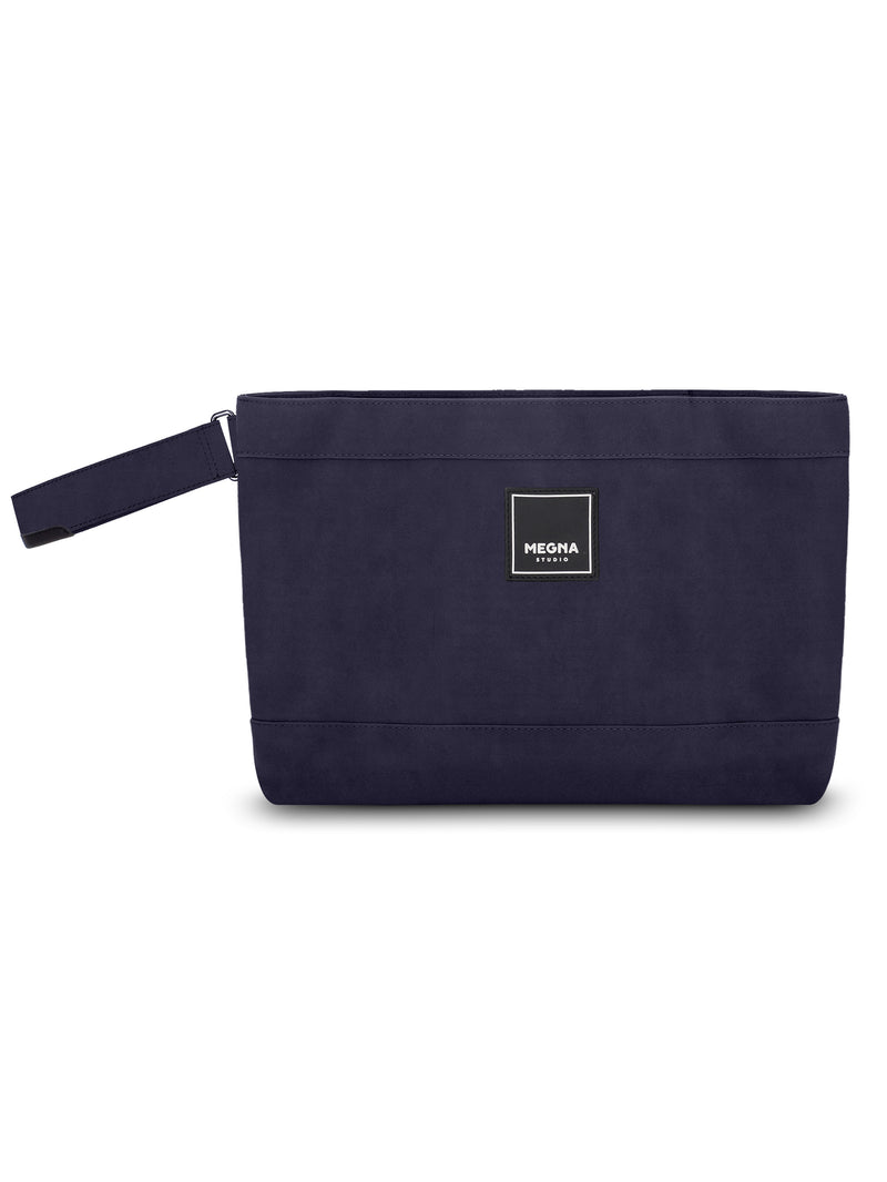 Cora Clutch • Sanded Navy Blue