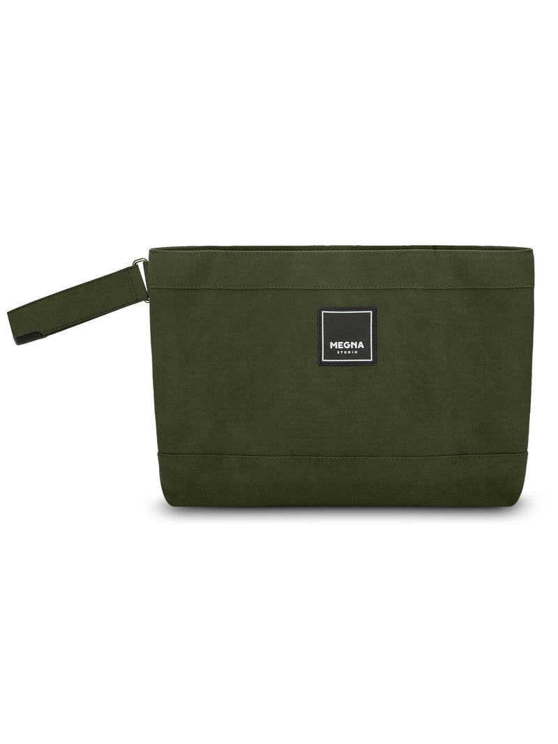 Cora Clutch • Sanded Olive Green