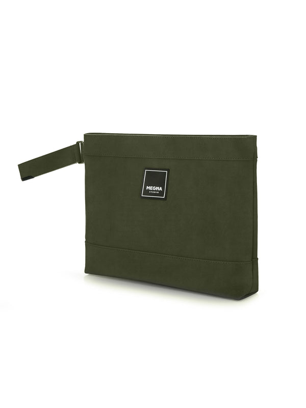 Cora Clutch • Sanded Olive Green