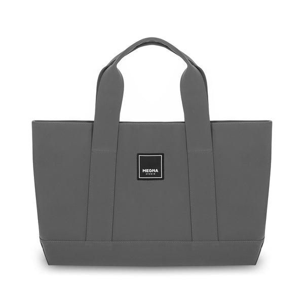 Large Cora Shoulder Bag • Matte Grey