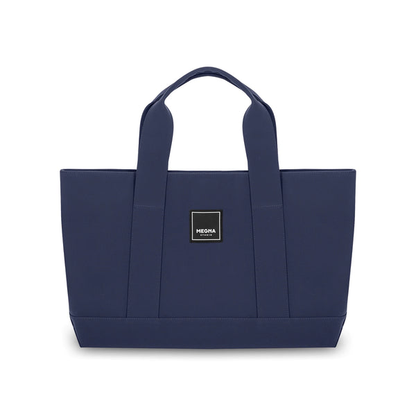 Medium Cora Shoulder Bag • Matte Mineral Blue