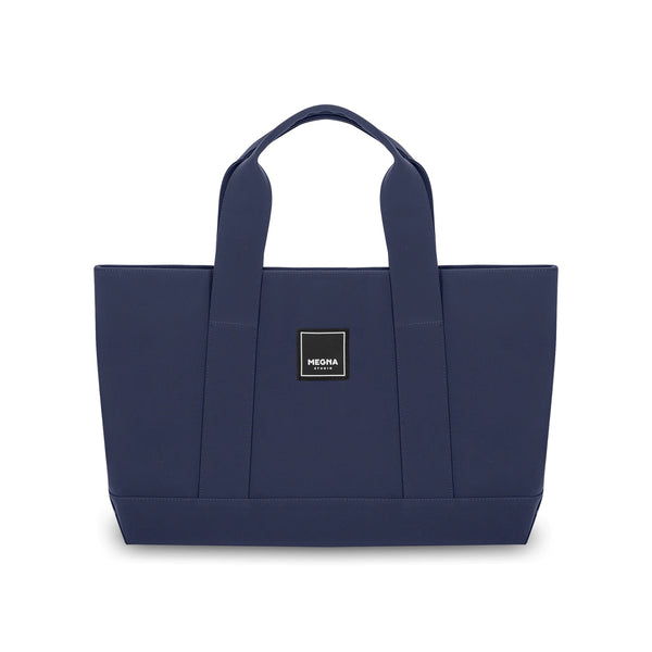 Medium Cora Shoulder Bag • Matte Mineral Blue