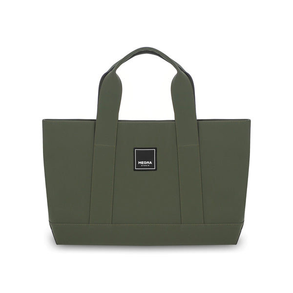 Medium Cora Shoulder Bag • Matte Petrol Green