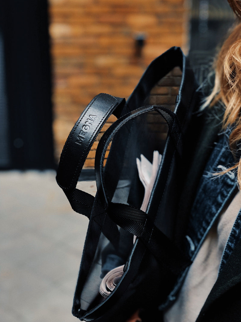 Alexa Shopper Bag • Black