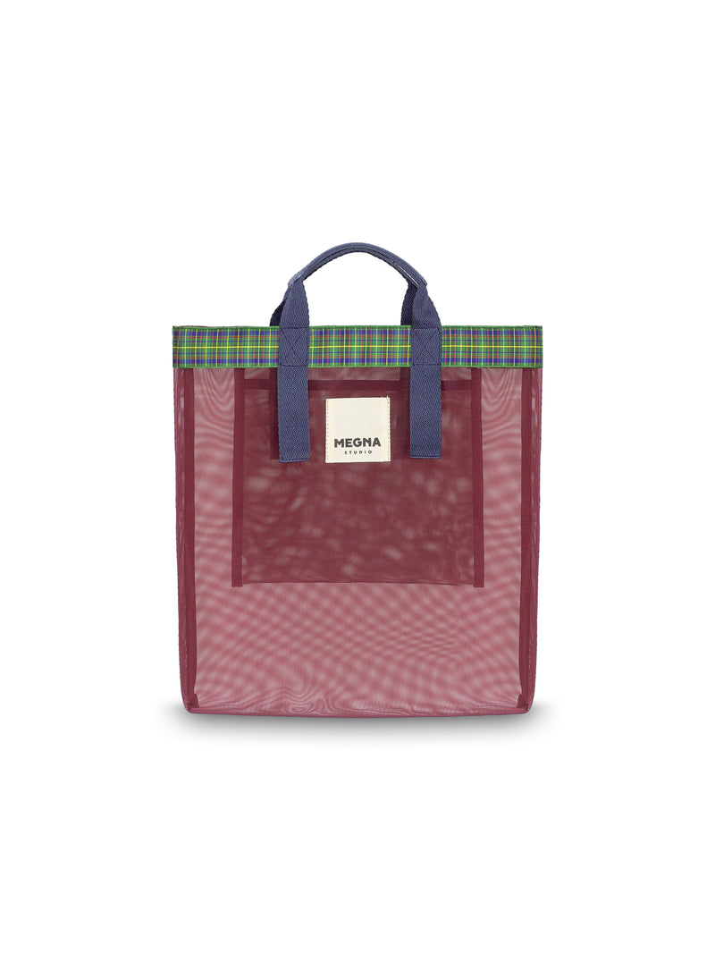 Irena Shopper Tote • Cherry