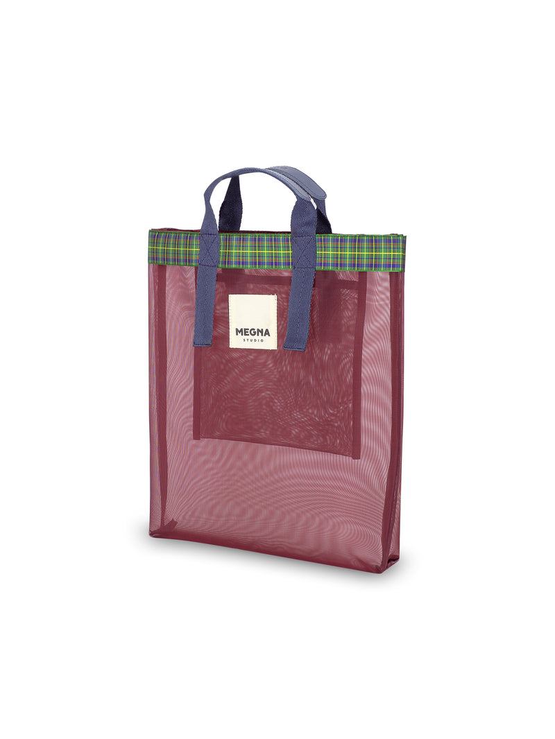 Irena Shopper Tote • Cherry