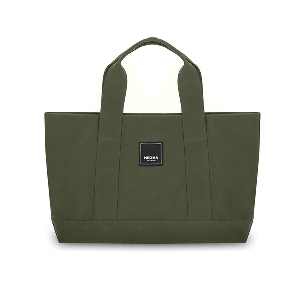 Medium Cora Shoulder Bag • Sanded Olive Green